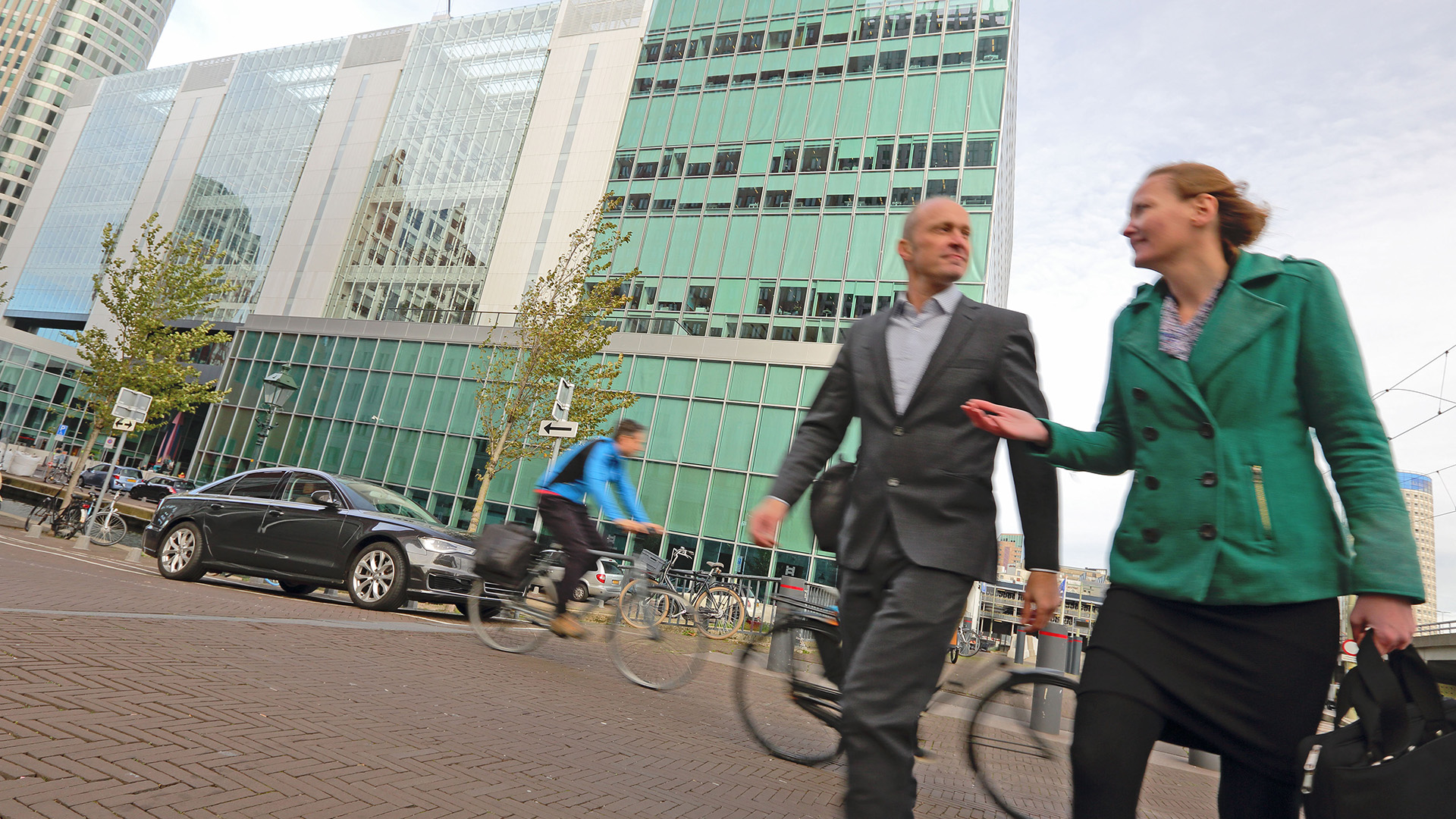 Arbeidsmarkt. Onderweg naar het werk.