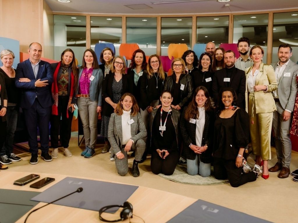 EU Diversity Month, groepsfoto met aanwezige D&I-experts