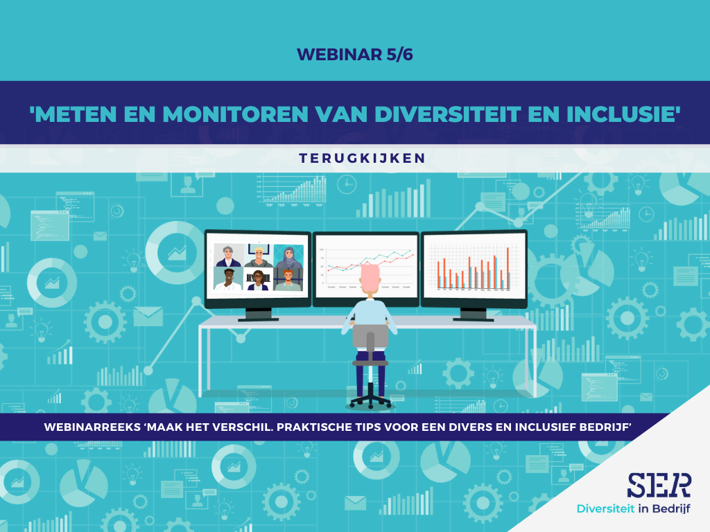 banner terugkijken: webinar ‘meten en monitoren van diversiteit en inclusie’