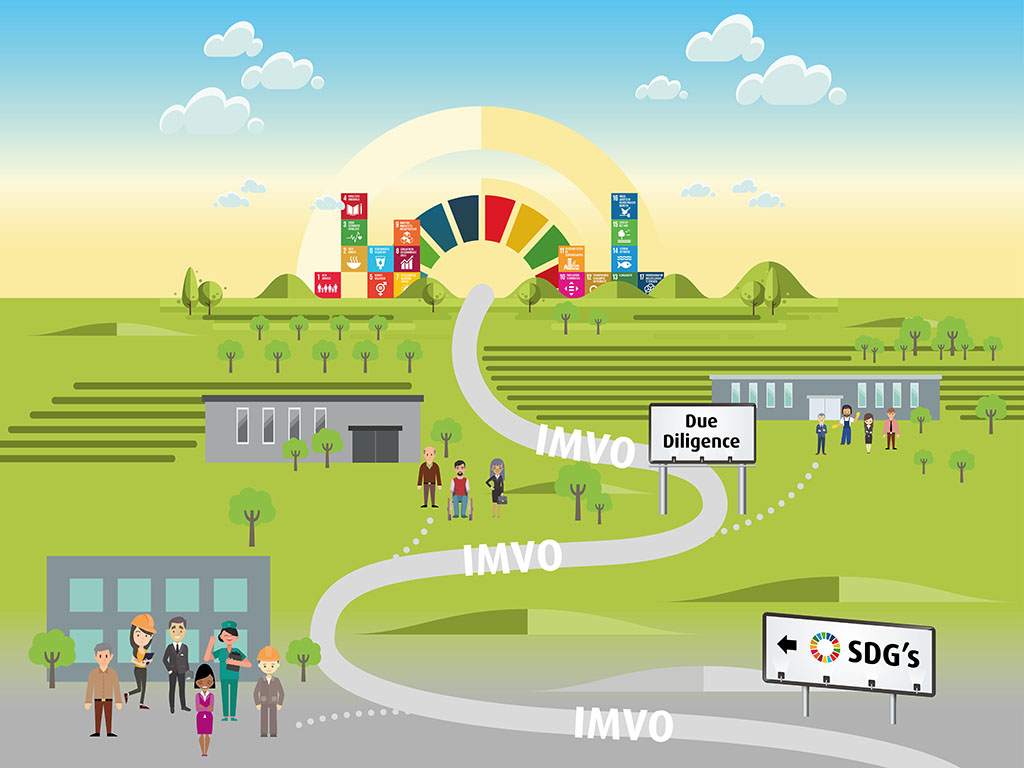 Kansen pakken en risico’s beheersen. Hoe kan uw bedrijf IMVO en de SDG’s integreren?