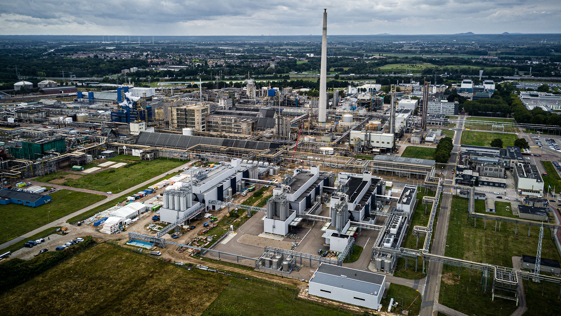 Industriecomplex Chemelot, met onder meer chemische industrie van SABIC Europe BV