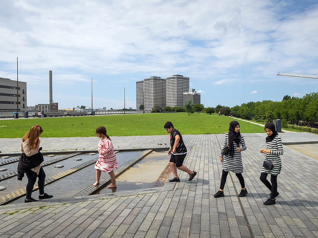 Dakpark in Rotterdam West Delfshaven, brede welvaart