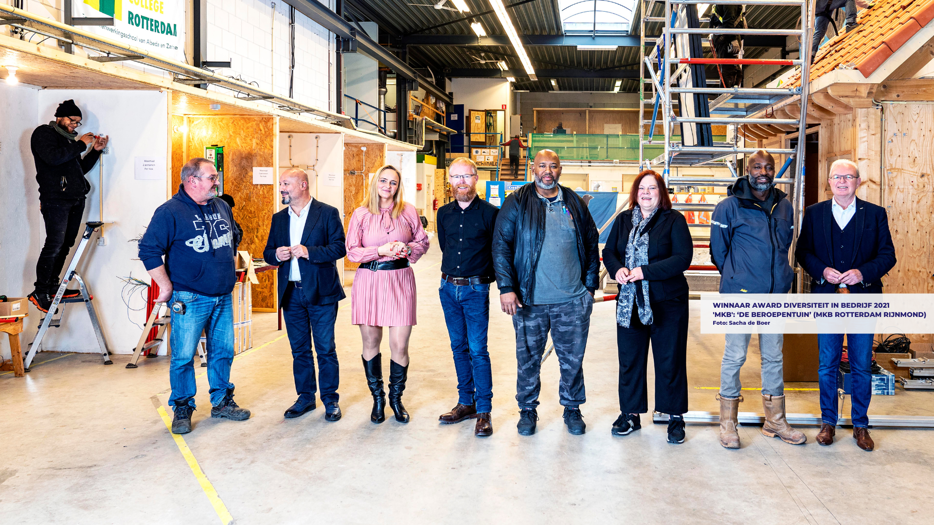 SER Diversiteit in Bedrijf - Winnaar award 2021- mkb - De Beroepentuin 