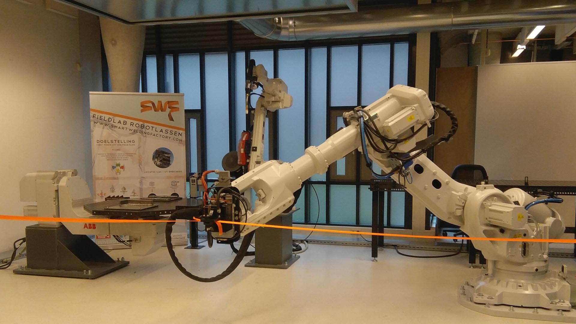 Smart Welding Factory. Voorbeeld van leven lang ontwikkelen.