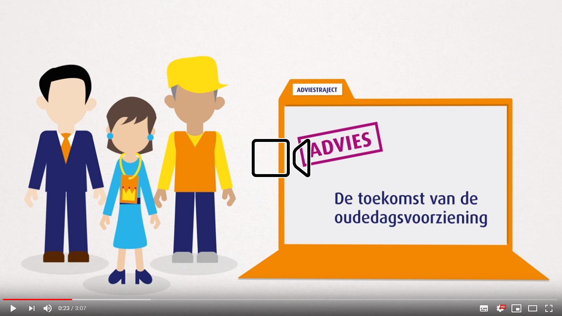 Pensioenstelsel animatie. De Nationale Pensioendialoog.