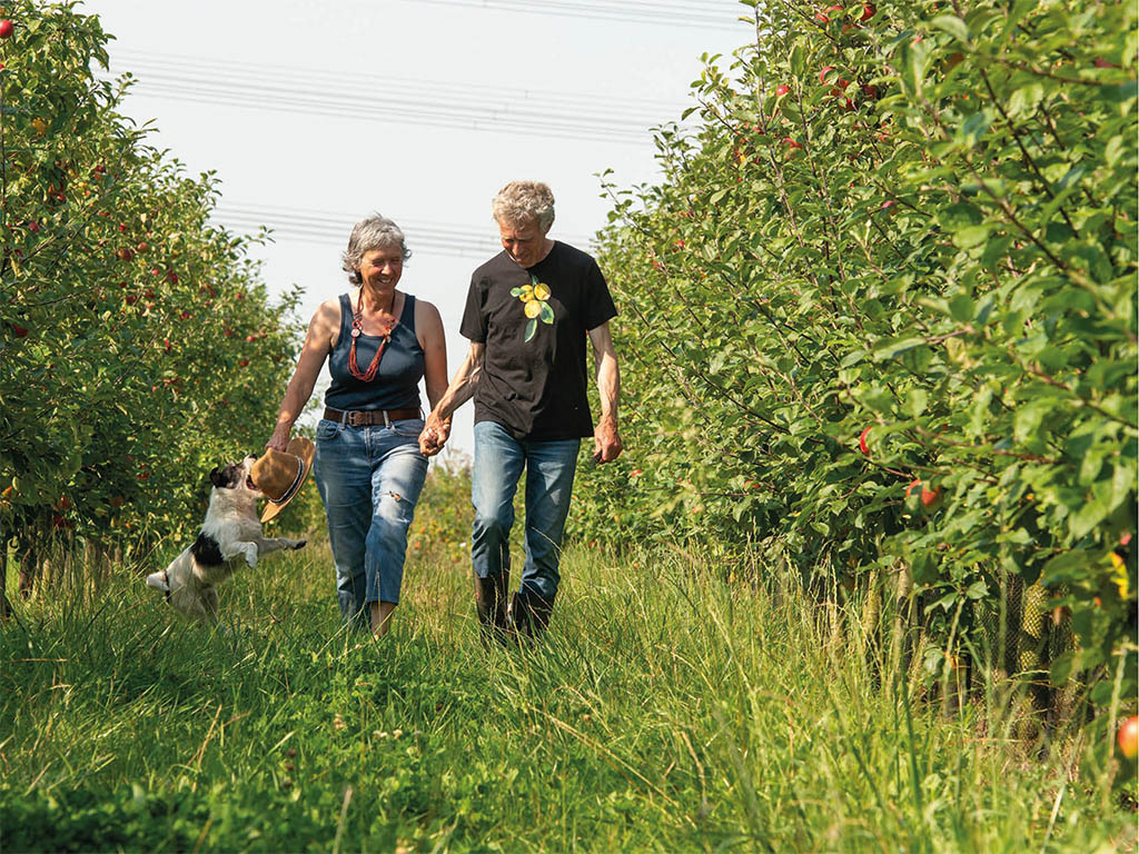 Angela Rijnen en Piet Glas