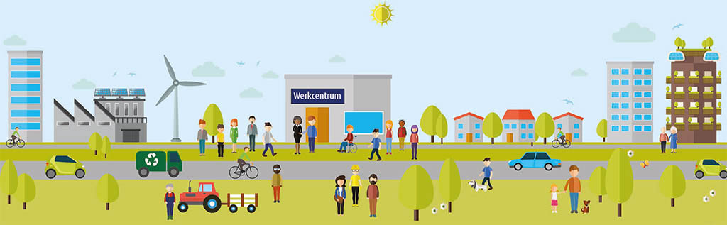 Infographic werkcentum