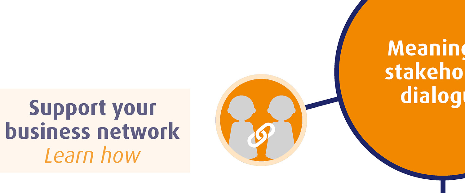 Support your business network- Learn how