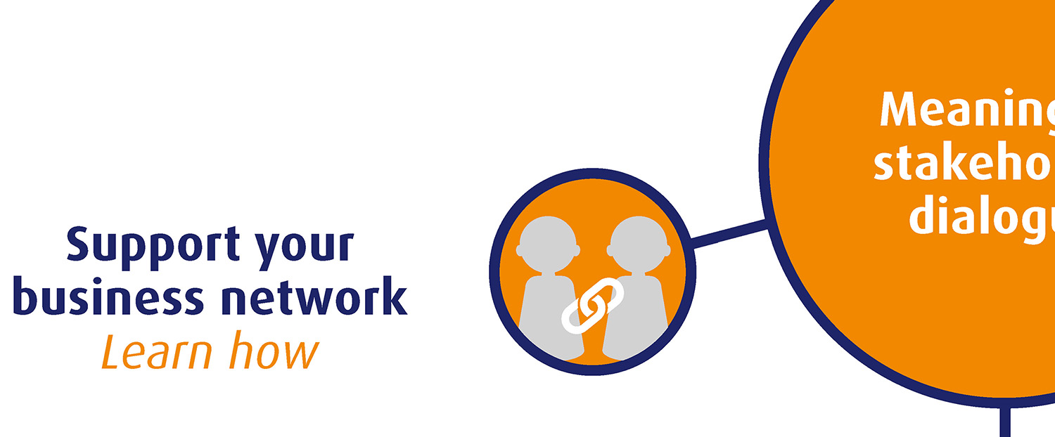 Support your business network- Learn how