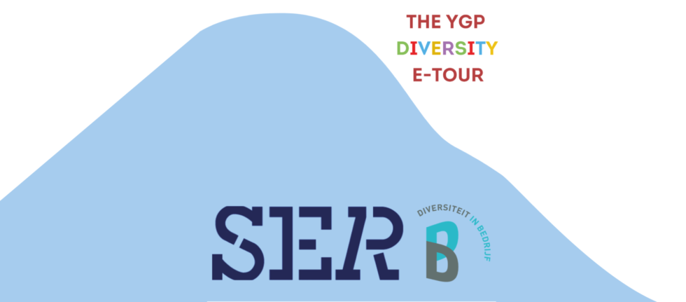 Logo van SER en The YGP diversity e-tour